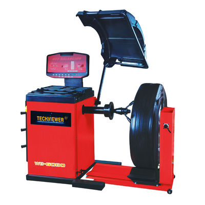 গুণ  Light Bus Truck Wheel Balancing Machine 10"-24" Rim 200kg Truck Wheel Balancer কারখানা